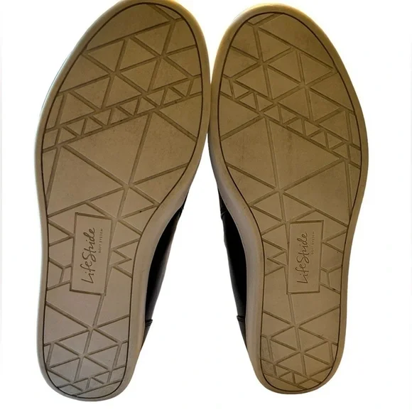 Life Stride Eden Black Rodeo Size Zip Sneaker Soft System Active Arch WORN ONCE - Picture 6 of 9